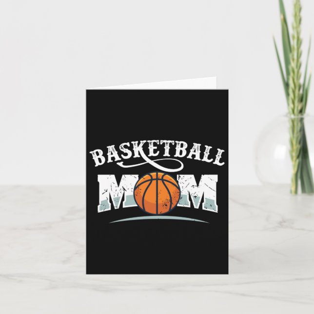 Basketball Mum  Card (Front)