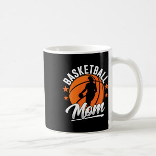 Basketball Mum Coach Match Player Team Mother Momm Coffee Mug