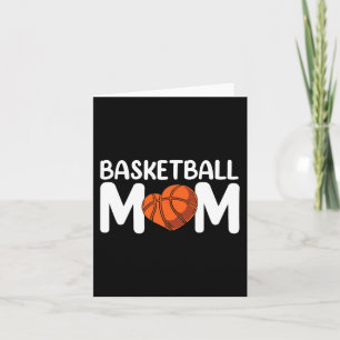 Basketball Mum Coach Player Match Team Mother Momm Card