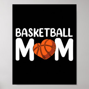 Basketball Mum Coach Player Match Team Mother Momm Poster