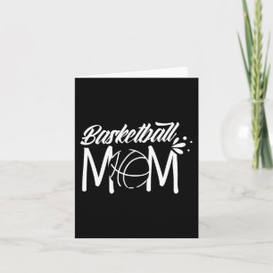 Basketball Mum Coach Team Player Match Mother Momm Card
