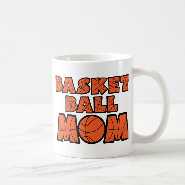 Basketball Mum Coffee Mug (Right)