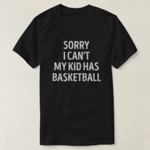 Basketball Mum Dad Funny Basketball Parent T-Shirt