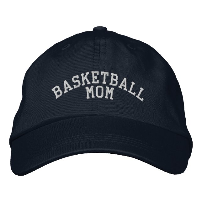 Basketball Mum Embroidered Hat (Front)