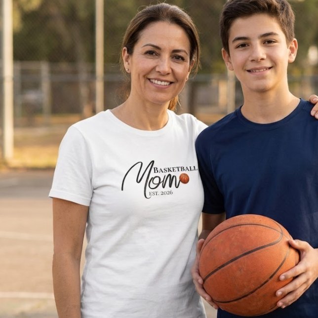 Basketball Mum Established  Tri-Blend Shirt (Creator Uploaded)