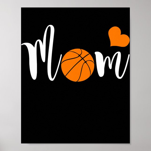 Basketball Mum for Women Love You Mum  Poster (Front)