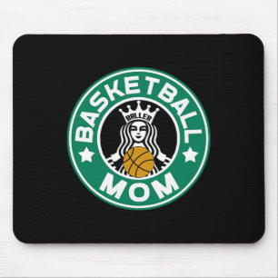 Basketball Mum for Women Mother of Player Women's  Mouse Mat
