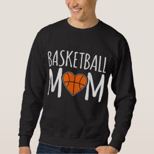Basketball Mum Funny Player Coach Graphic Sweatshirt