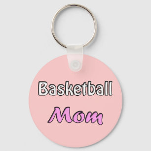 Basketball Mum Key Ring