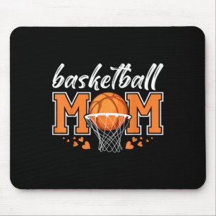 Basketball Mum Mama Mothers Game Day Basketball Wo Mouse Mat