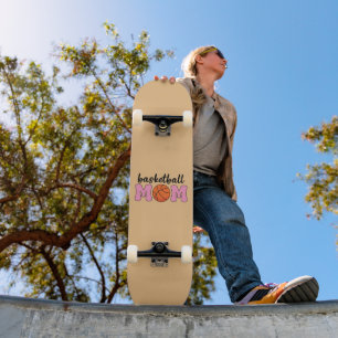 Basketball Mum Mothers Day Skateboard