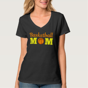 Basketball Mum Novelty Sports Apparel T-Shirt