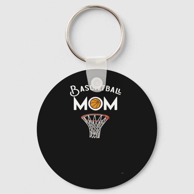Basketball Mum Premium  Key Ring (Front)