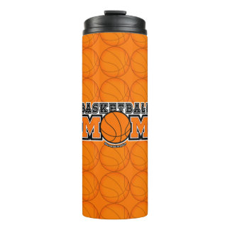 Basketball Mum Screwball Graphics Thermal Tumbler