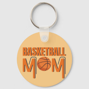 Basketball Mum Sports Fan Team Player Key Ring