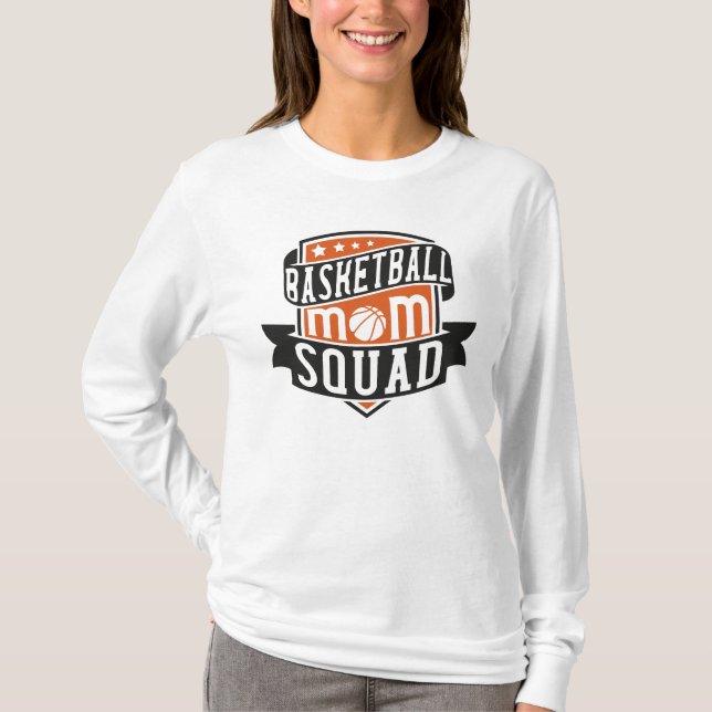 Basketball Mum Squad T-Shirt (Front)