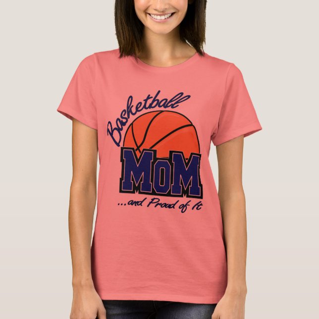 Basketball Mum T-Shirt (Front)