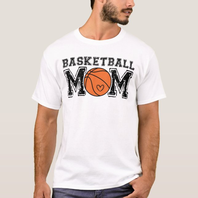 Basketball Mum  T-Shirt (Front)