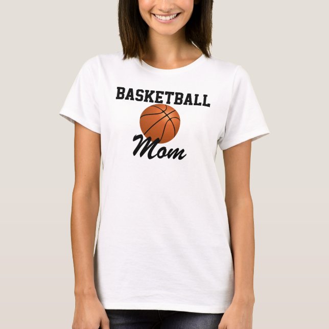 Basketball Mum T-shirt (Front)