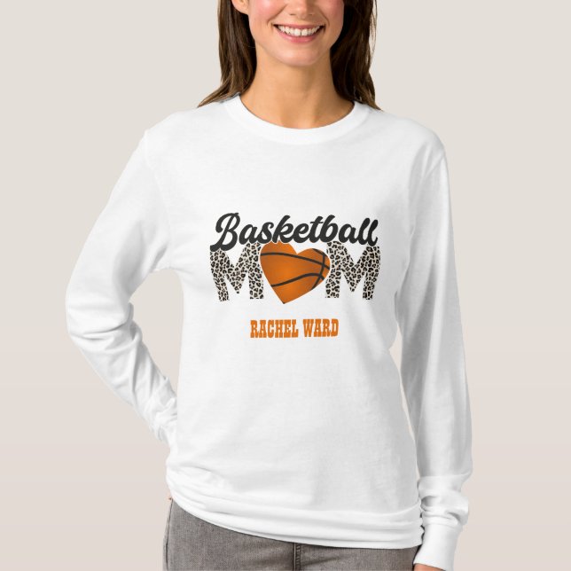 Basketball Mum T-Shirt (Front)