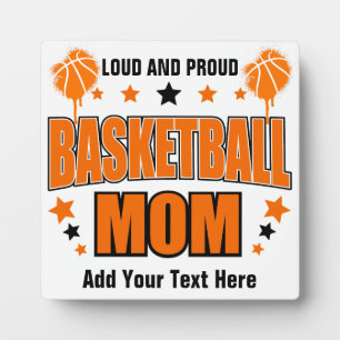 Basketball Mum - Tabletop with Easel Plaque