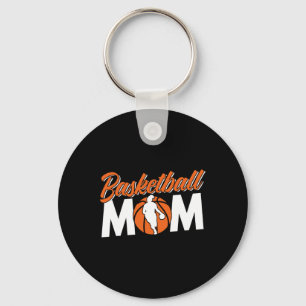 Basketball Mum Team Coach Player Match Mother Momm Key Ring