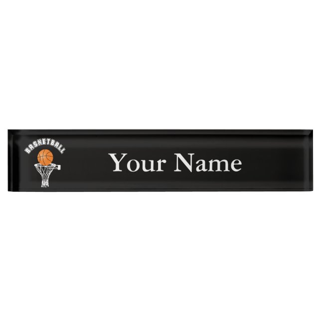 Basketball Nameplate (Front)