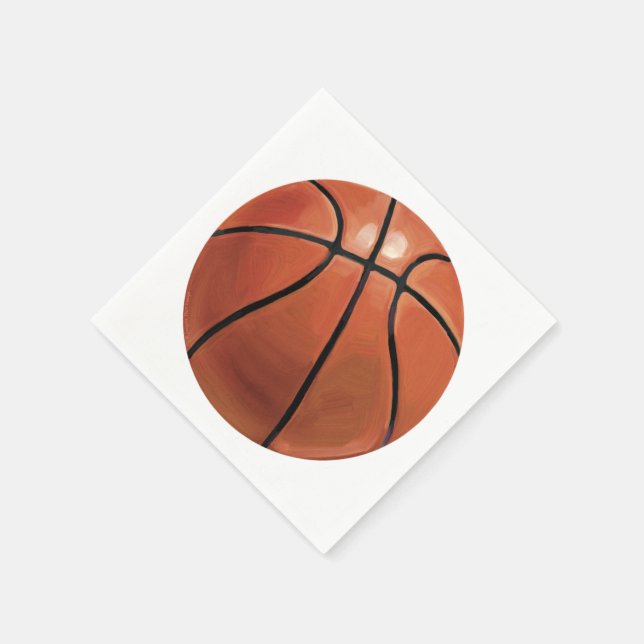 Basketball Napkin (Corner)