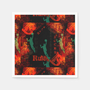 BASKETBALL NAPKIN