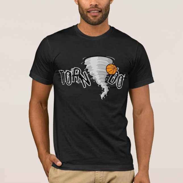 basketball nickname: tornado T-Shirt (Front)