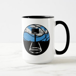 Basketball Night Sky Mug