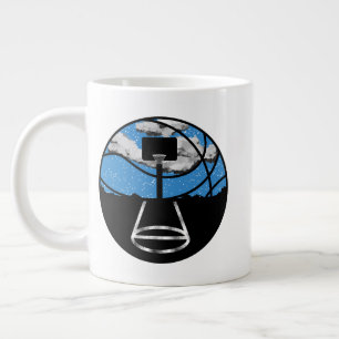 Basketball Night Sky Mug