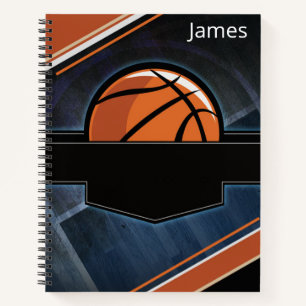 Basketball Notebook Cover for Boys