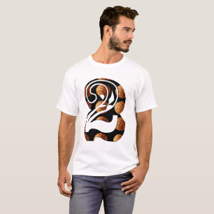 Basketball Number Two,  Logo, T-Shirt