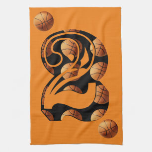 Basketball Number Two, Tea Towel