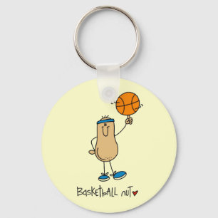 Basketball Nut T-shirts and Gifts Key Ring