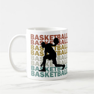 basketball palyer vintage coffee mug