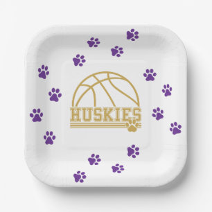 Basketball  paper plate