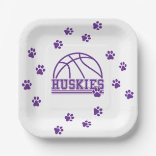 Basketball  paper plate