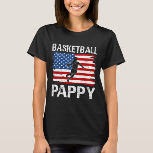 Basketball PAPPY USA Flag T-Shirt