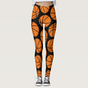 Basketball Pattern Leggings
