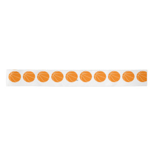 Basketball  pattern satin ribbon