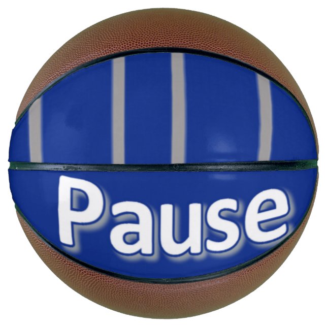 Basketball Pause Blue (Front)