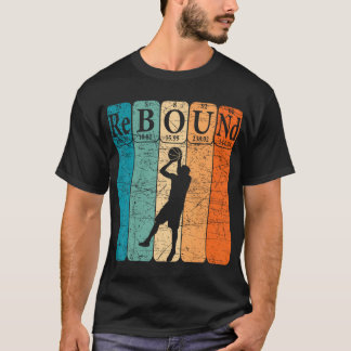 Basketball Periodic Table Elements Science Nerd Ba T-Shirt