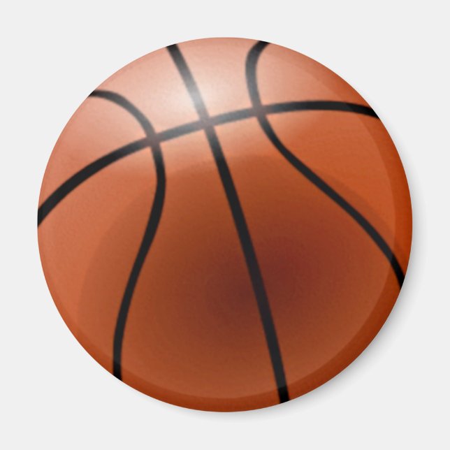 Basketball Personalise It Magnet (Front)