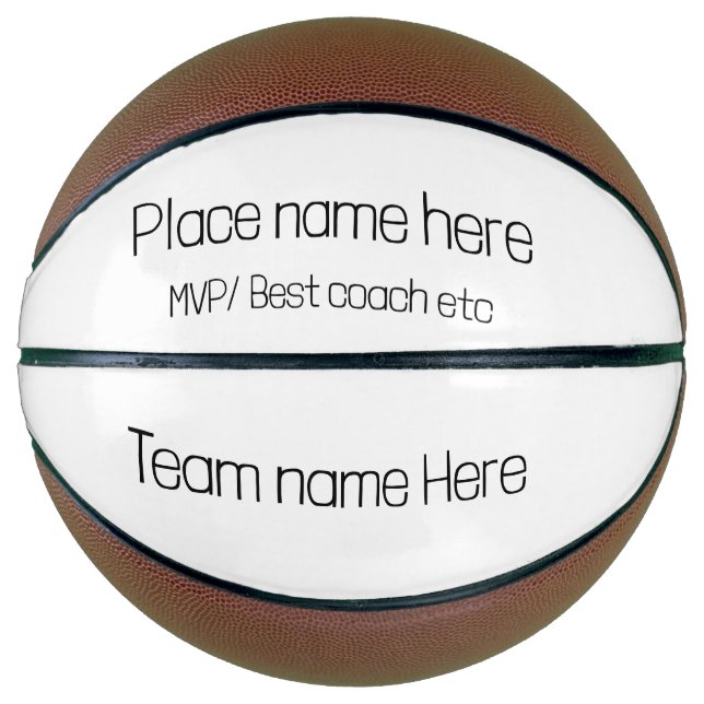 Basketball personalised (Front)