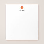 Basketball Personalised Kids Notepad<br><div class="desc">Your little sports superstar will love this personalised basketball notepad for kids. Perfect for a boy or girl.</div>