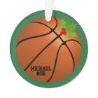 Basketball Personalised Photo Christmas