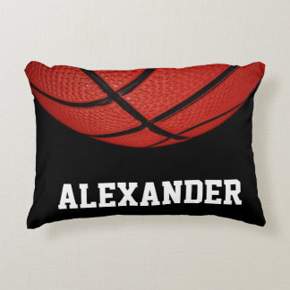 Basketball Personalised with name and number Decorative Cushion