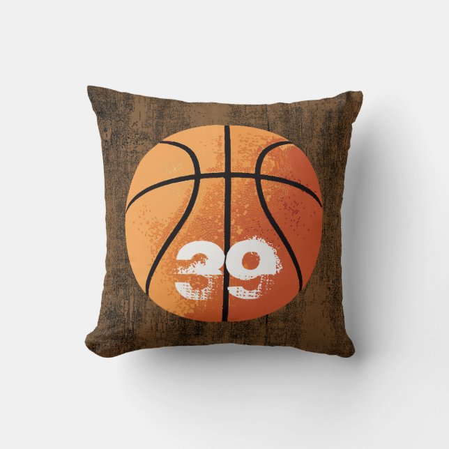 Basketball (Personalizable) Cushion (Front)